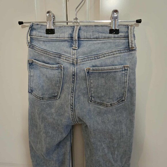 old navy jeans 8 years 360 stretch very high waist ballerina jeggings - Picture 2 of 3